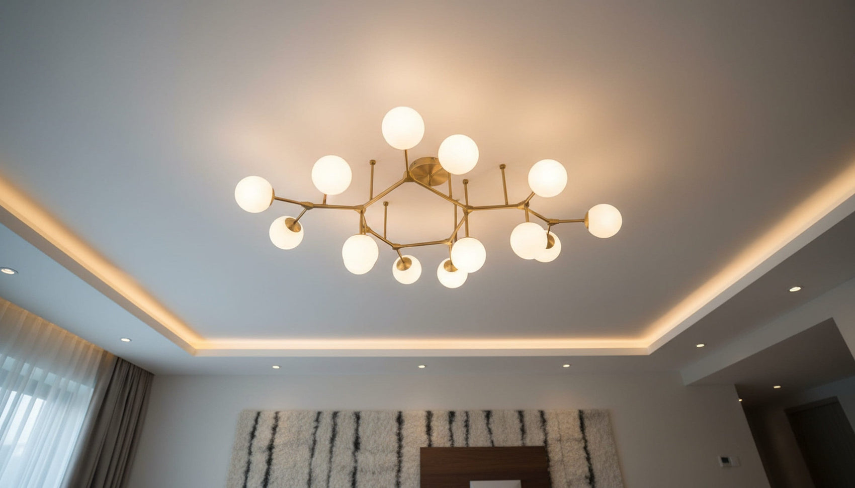 Semi Flush Mount Lighting: The Fix for Rooms With Low Ceilings