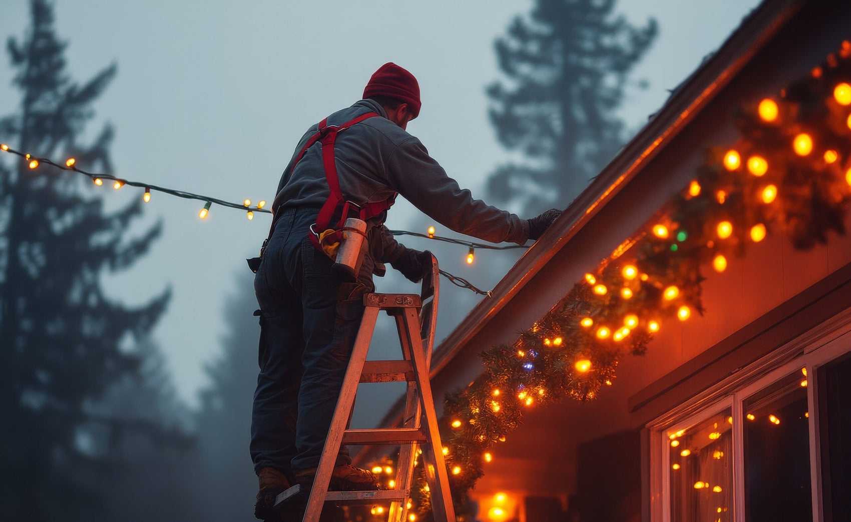 How to Hang Outdoor String Lights Like a Pro