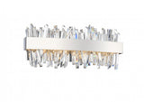 Contemporary Bathroom Sconce from the Glacier Collection