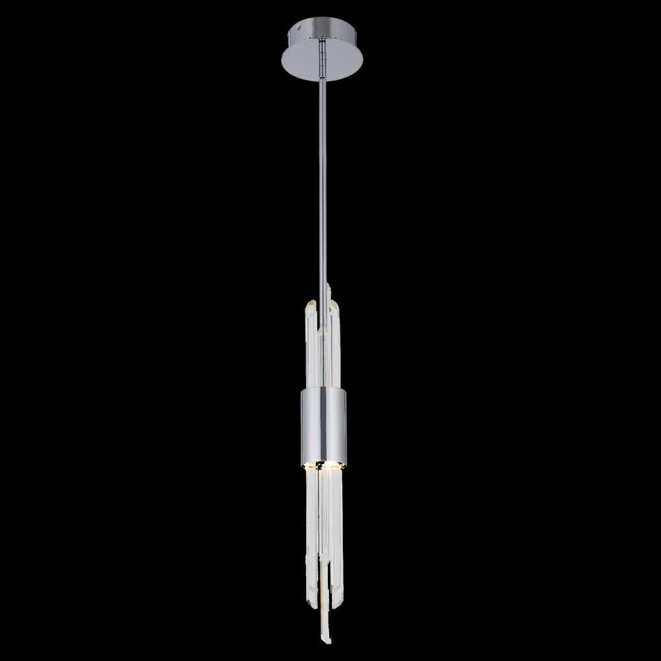 Contemporary Down Mini Pendant from the Lucca Collection
