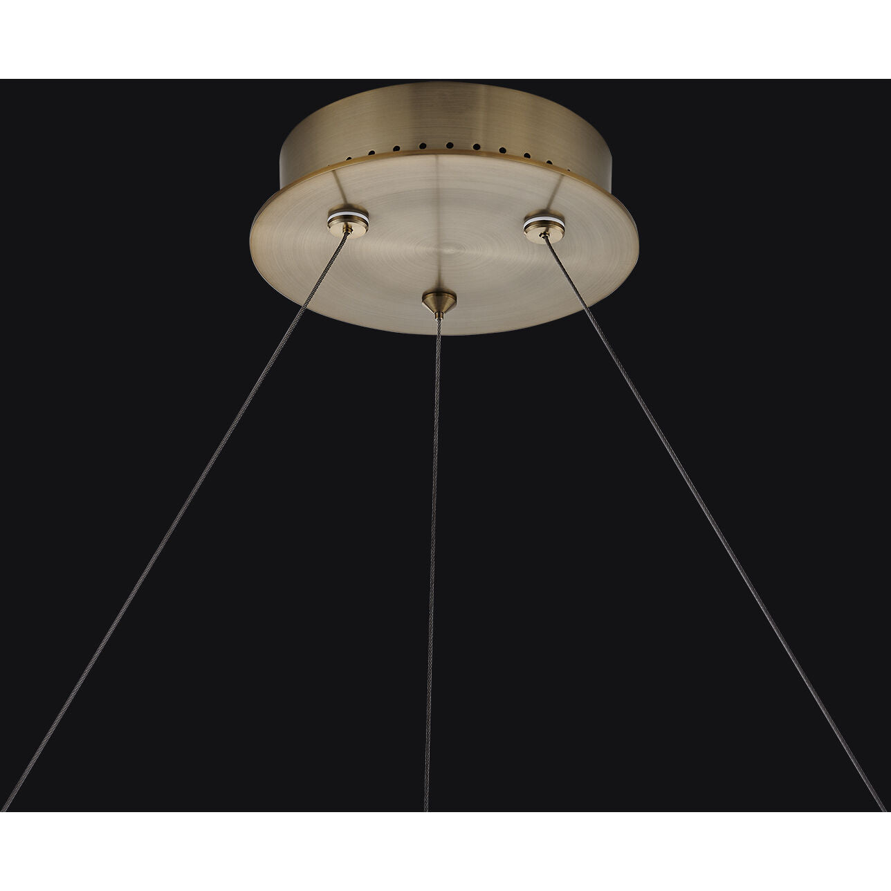 Dama Winter Brass Pendant