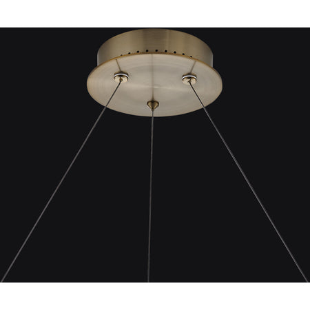 Dama Winter Brass Pendant