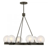 8 Light Chandelier from the Darien Collection