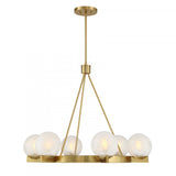 8 Light Chandelier from the Darien Collection