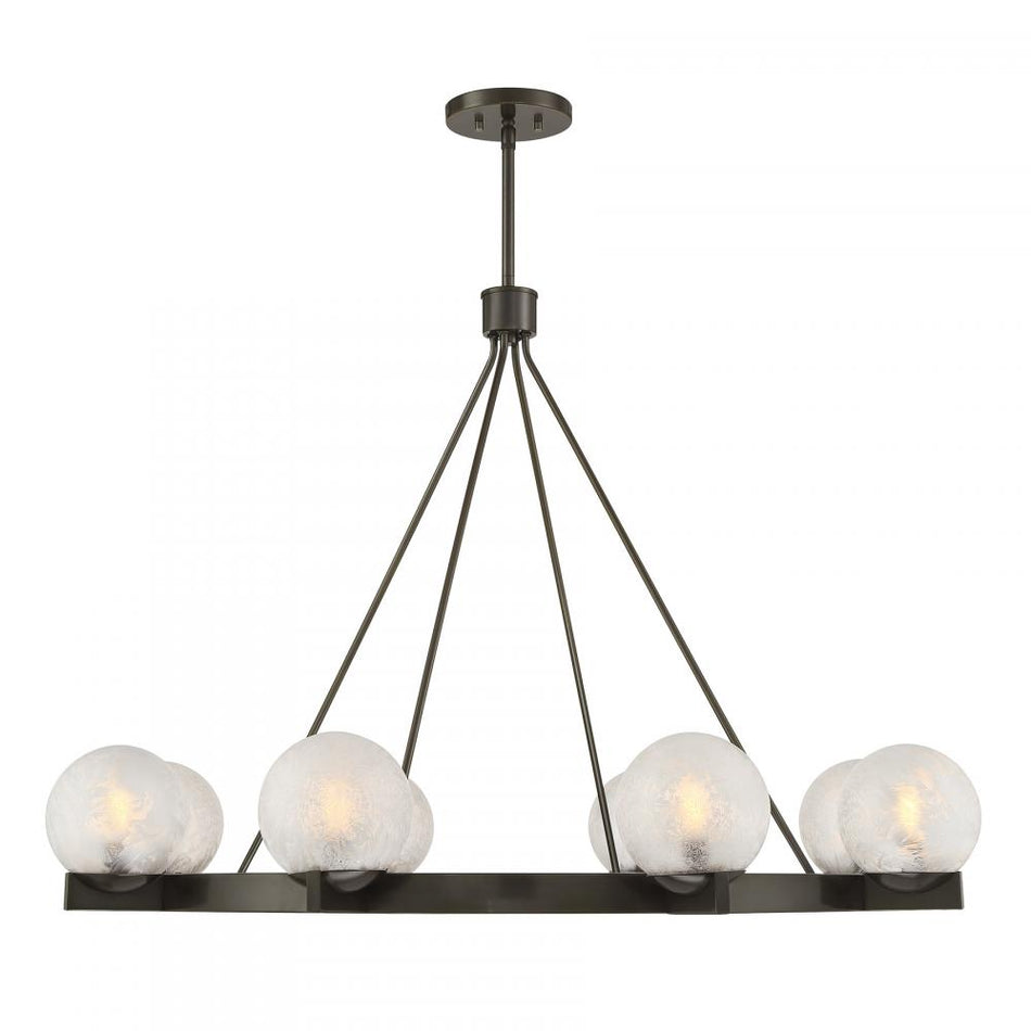 8 Light Chandelier from the Darien Collection