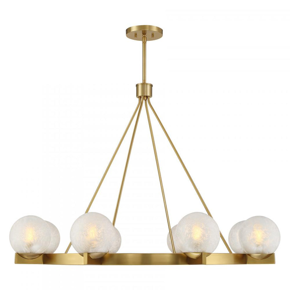 8 Light Chandelier from the Darien Collection