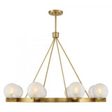8 Light Chandelier from the Darien Collection
