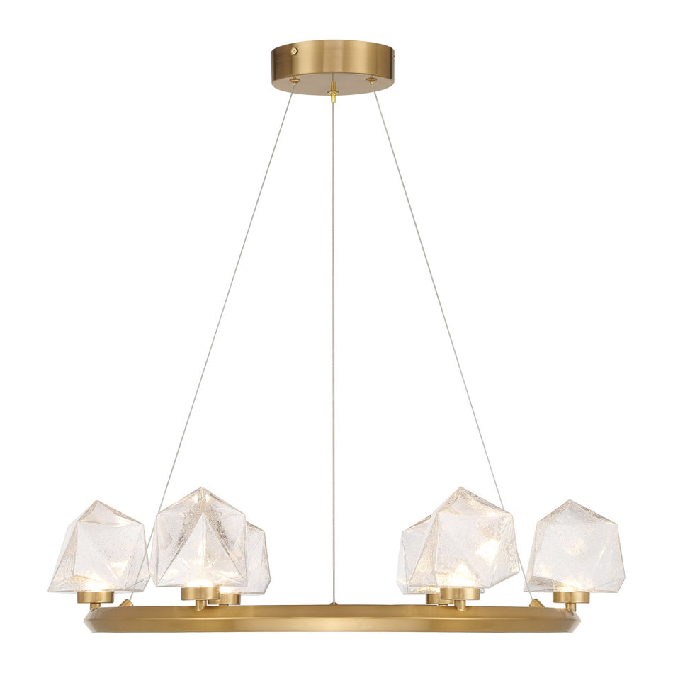 Contemporary 6 Light Chandelier from the Castello Collection