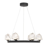 Contemporary 6 Light Chandelier from the Castello Collection