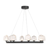 Contemporary 8 Light Chandelier from the Castello Collection