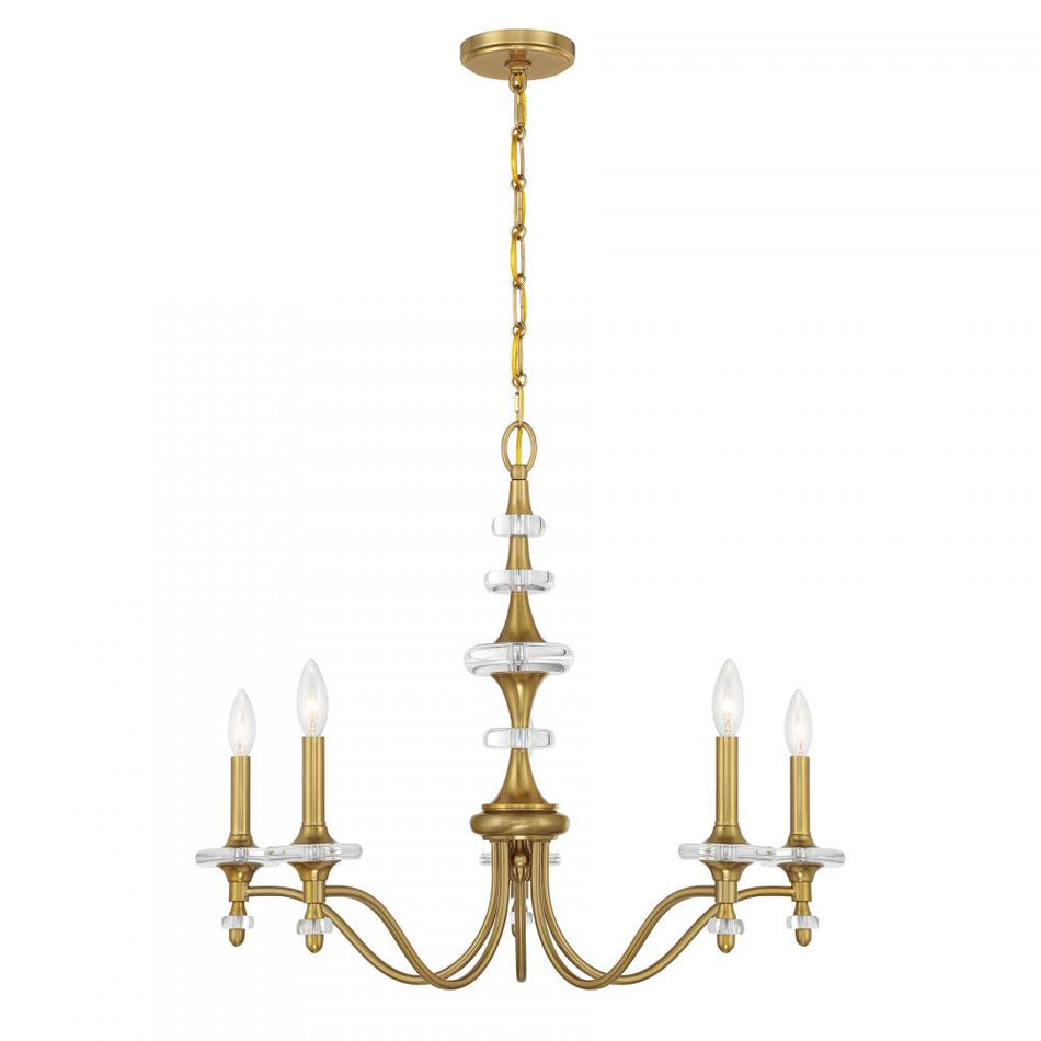 8 Light Chandelier from the Champlain Collection
