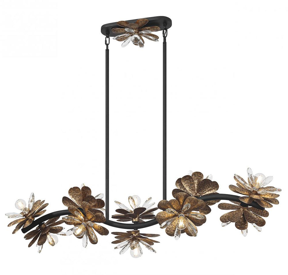 Modern 16 Light Chandelier from the Giselle Collection