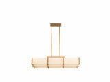 Modern 8 Light Chandelier from the Orleans Collection