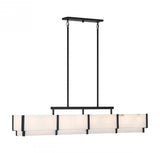 Modern 8 Light Chandelier from the Orleans Collection
