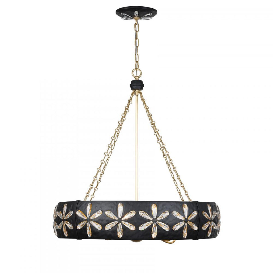 6 Light Chandelier from the Venice Collection