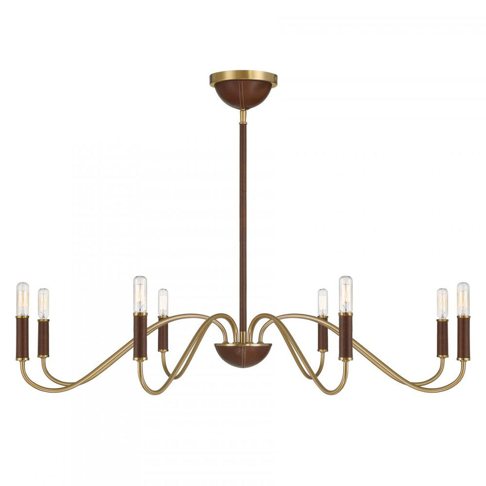 8 Light Chandelier from the Abeline Collection