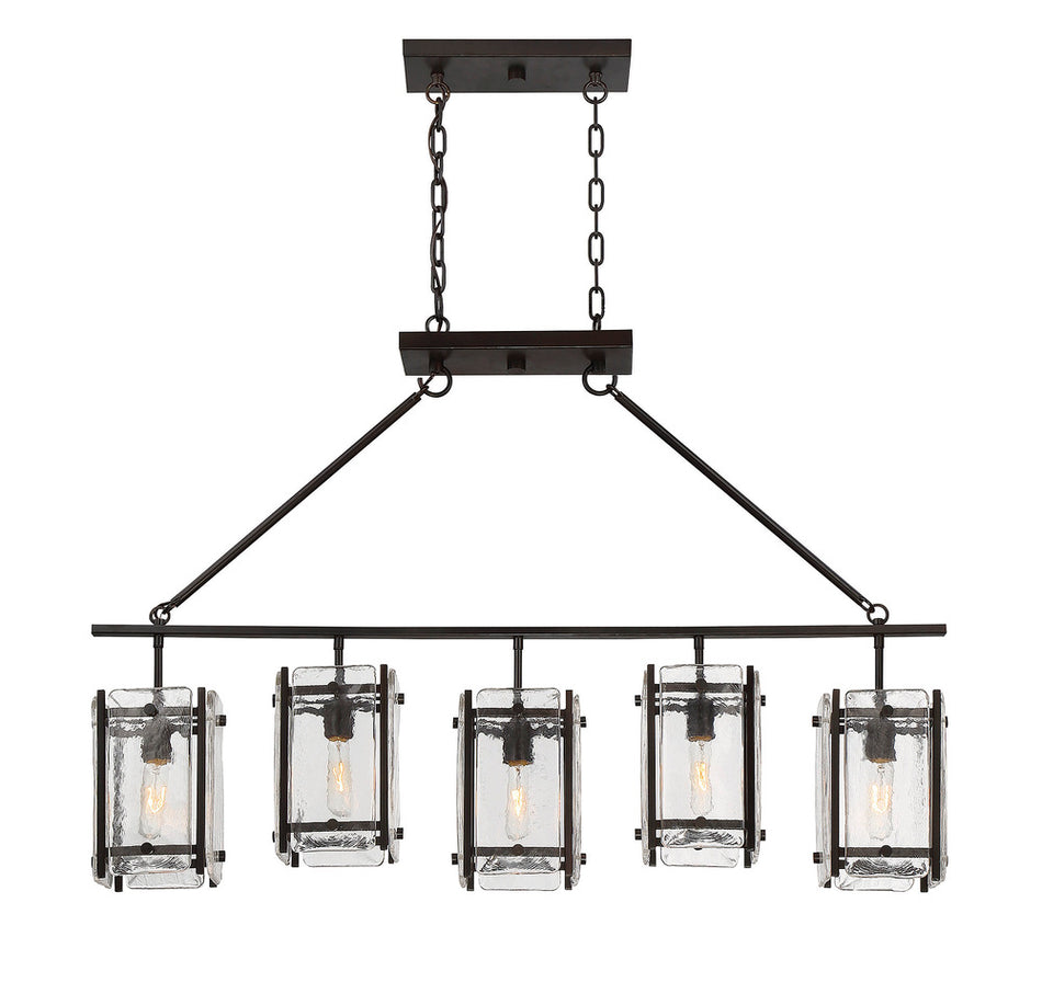 Traditional 5 Light Chandelier from the Glenwood Collection