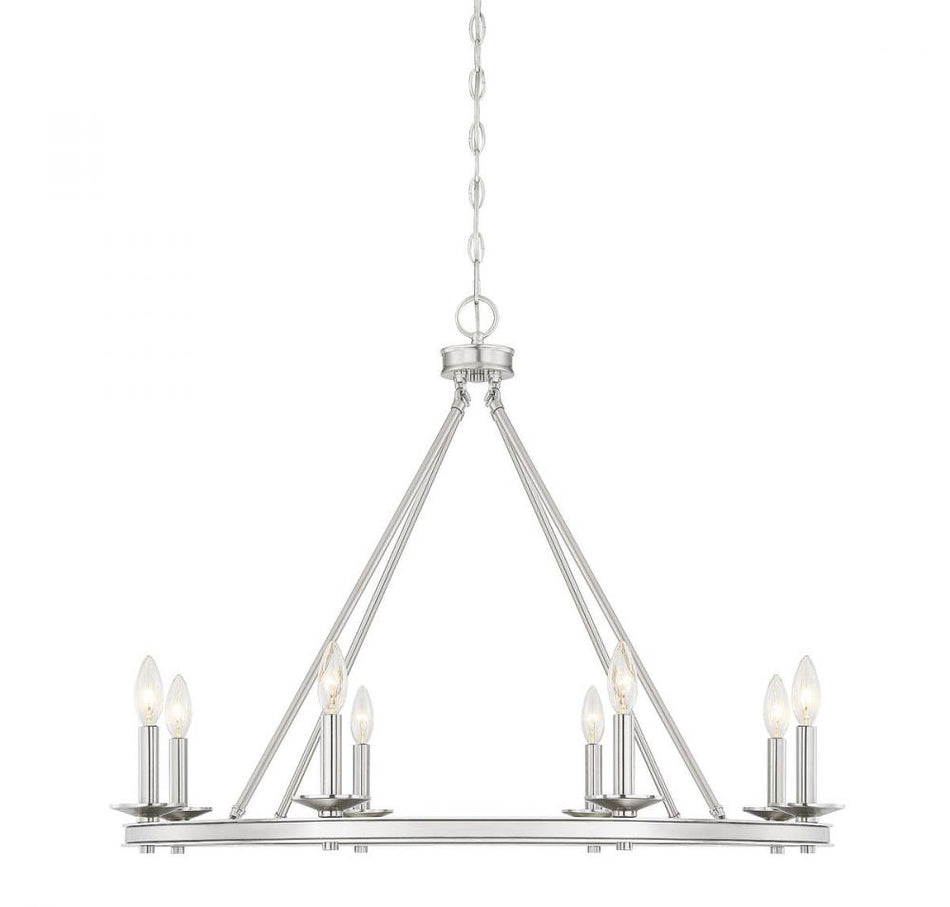 Traditional 8 Light Chandelier from the Middleton Collection