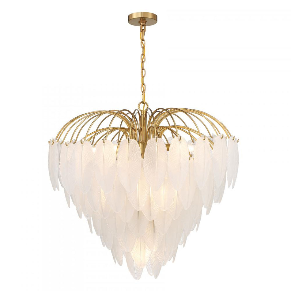 Contemporary 15 Light Chandelier from the Boa Collection