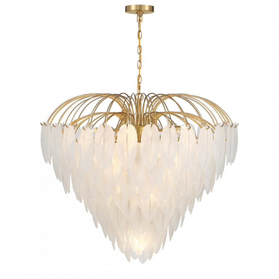 Contemporary 15 Light Chandelier from the Boa Collection