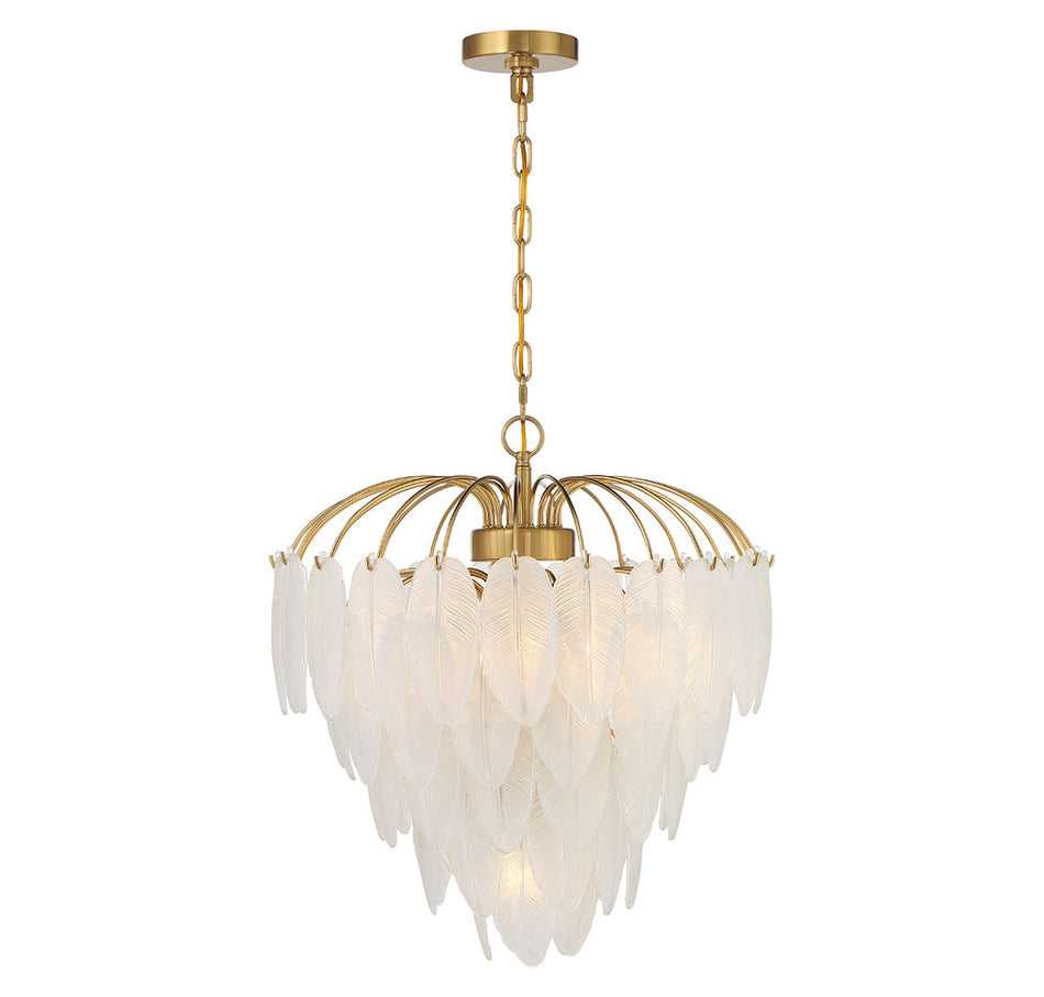 Contemporary 15 Light Chandelier from the Boa Collection