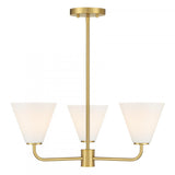 3 Light Chandelier from the Blair Collection