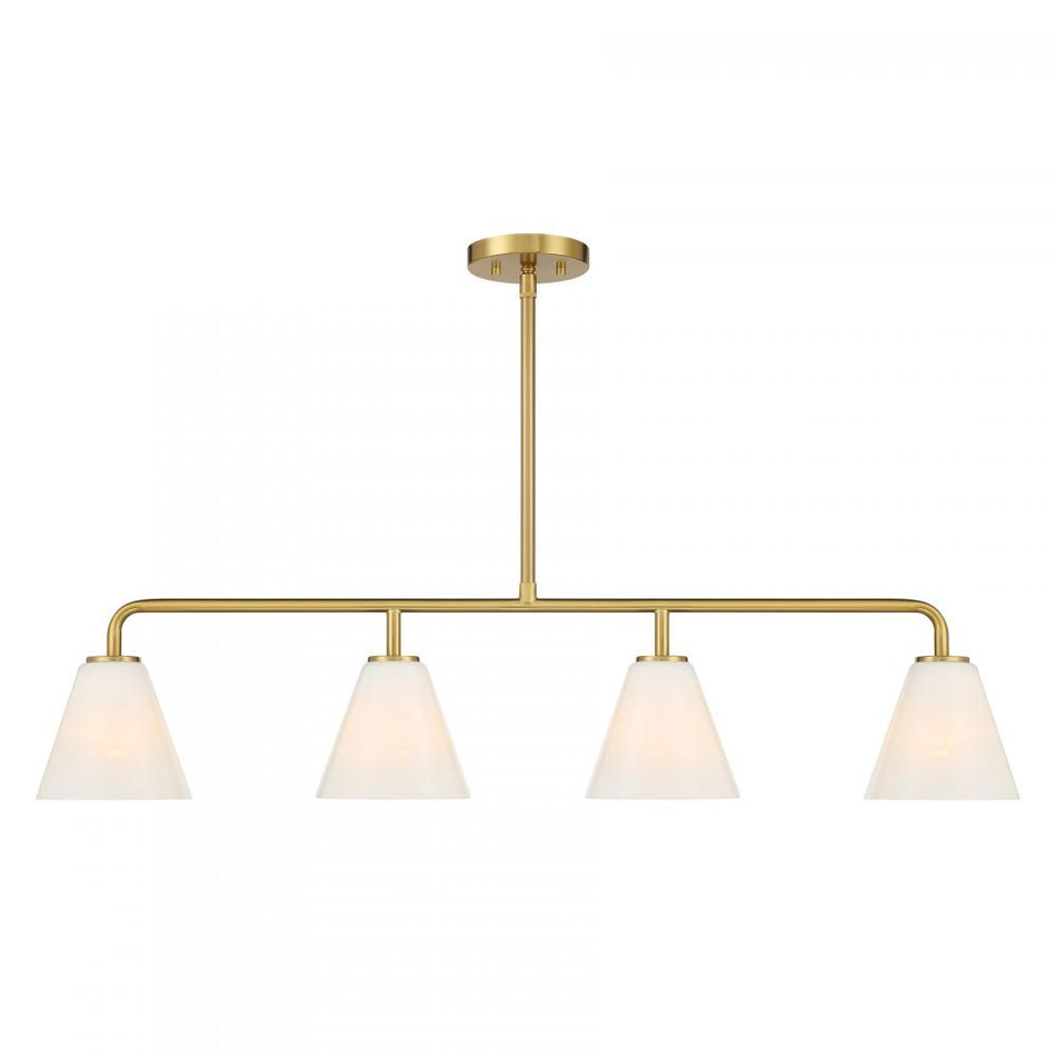 4 Light Chandelier from the Blair Collection