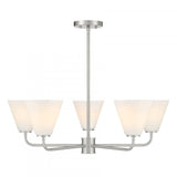 5 Light Chandelier from the Blair Collection