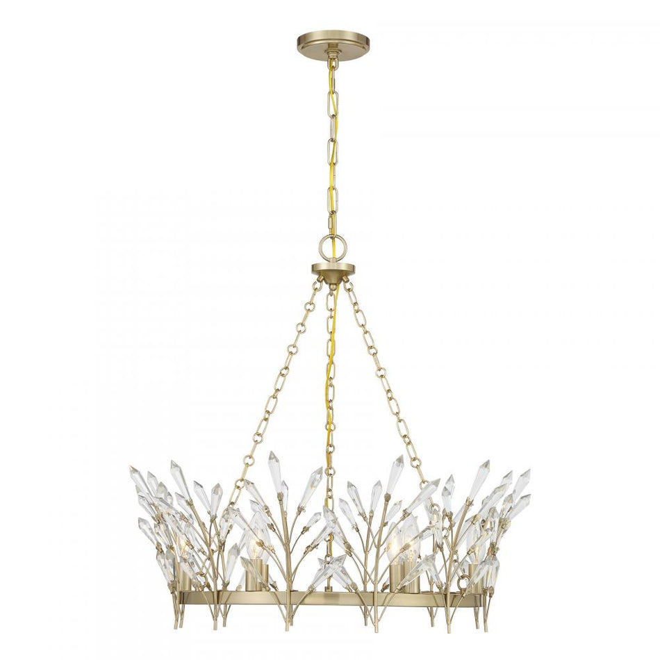 8 Light Chandelier from the Orianna Collection