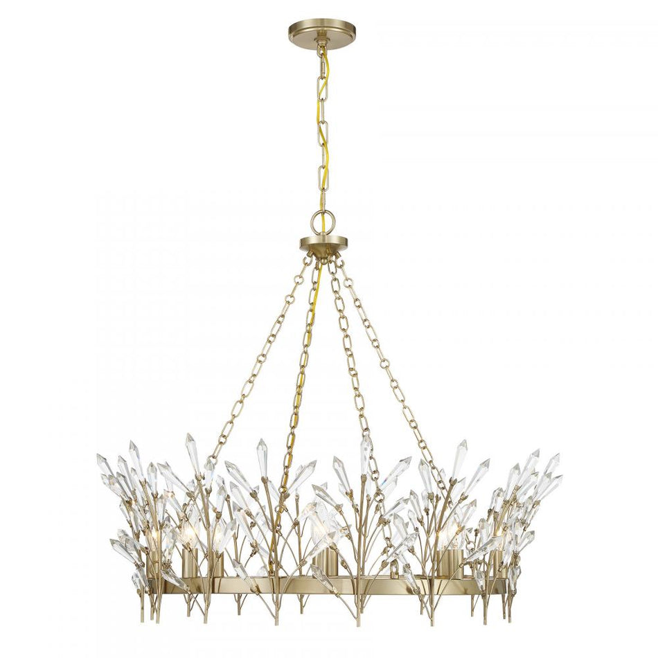 8 Light Chandelier from the Orianna Collection