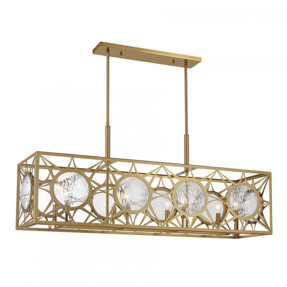 8 Light Chandelier from the Balfour Collection