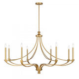 Traditional 8 Light Chandelier from the Preserve Collection