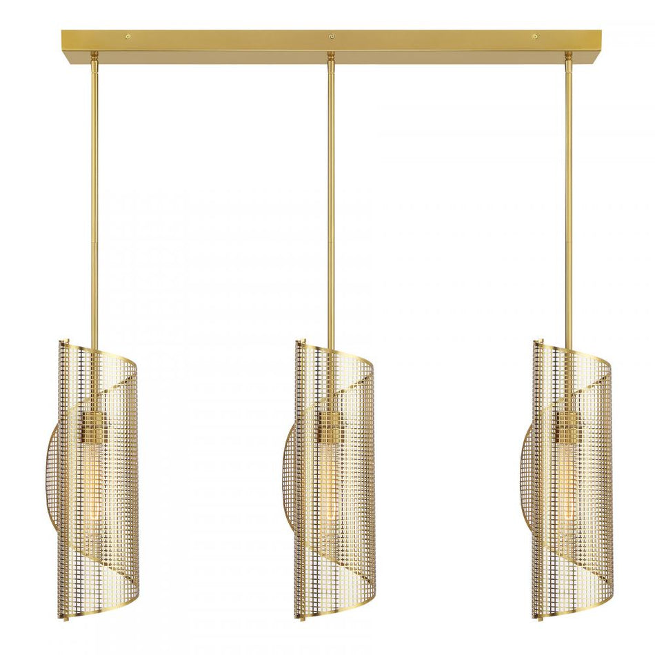 3 Light Chandelier from the Hillbourne Collection