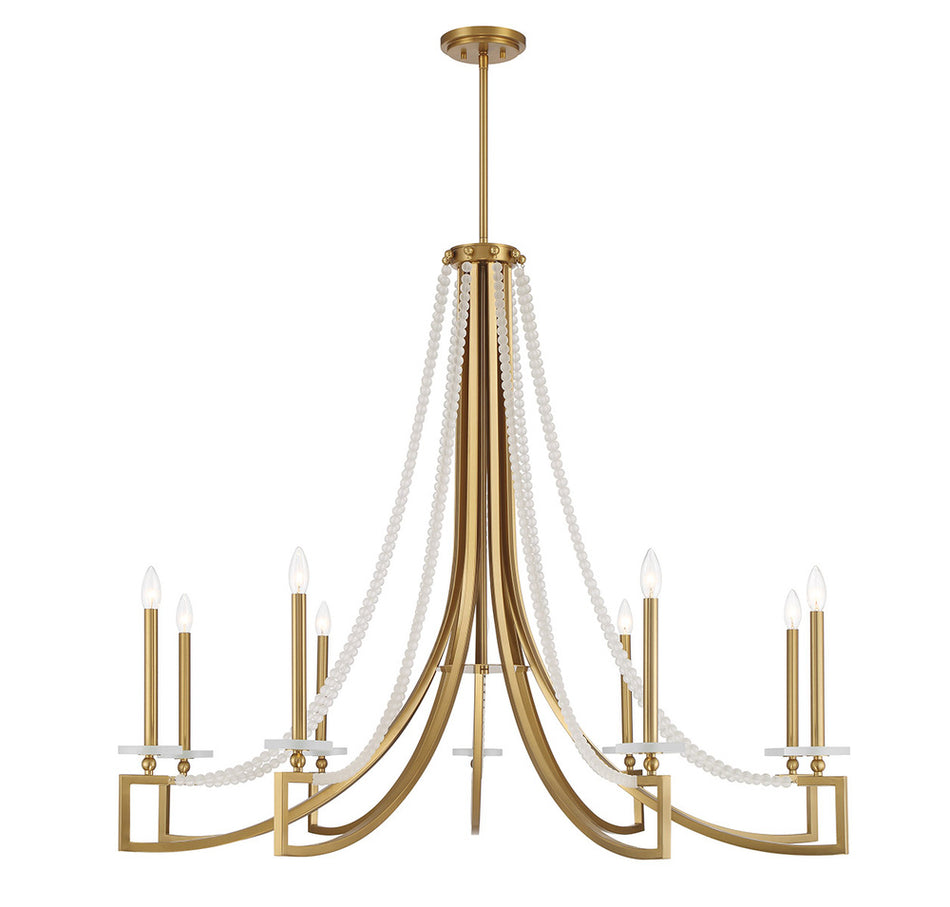 9 Light Chandelier from the Helen Collection