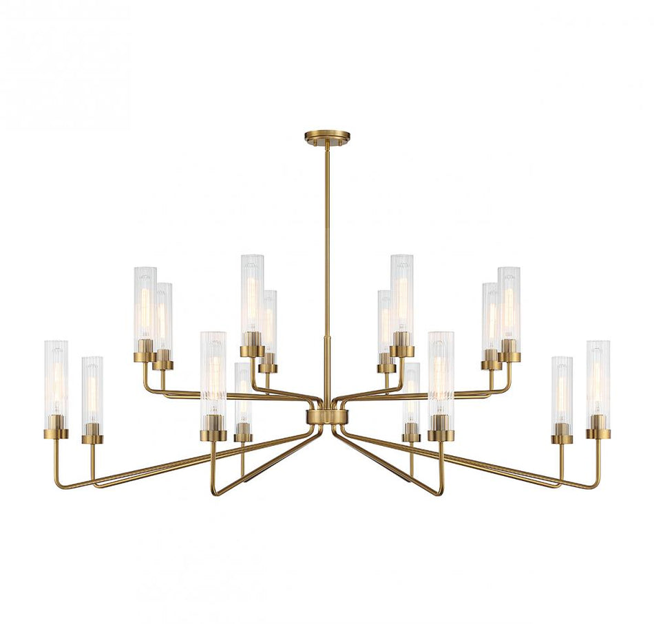 Contemporary 16 Light Chandelier from the Baker Collection
