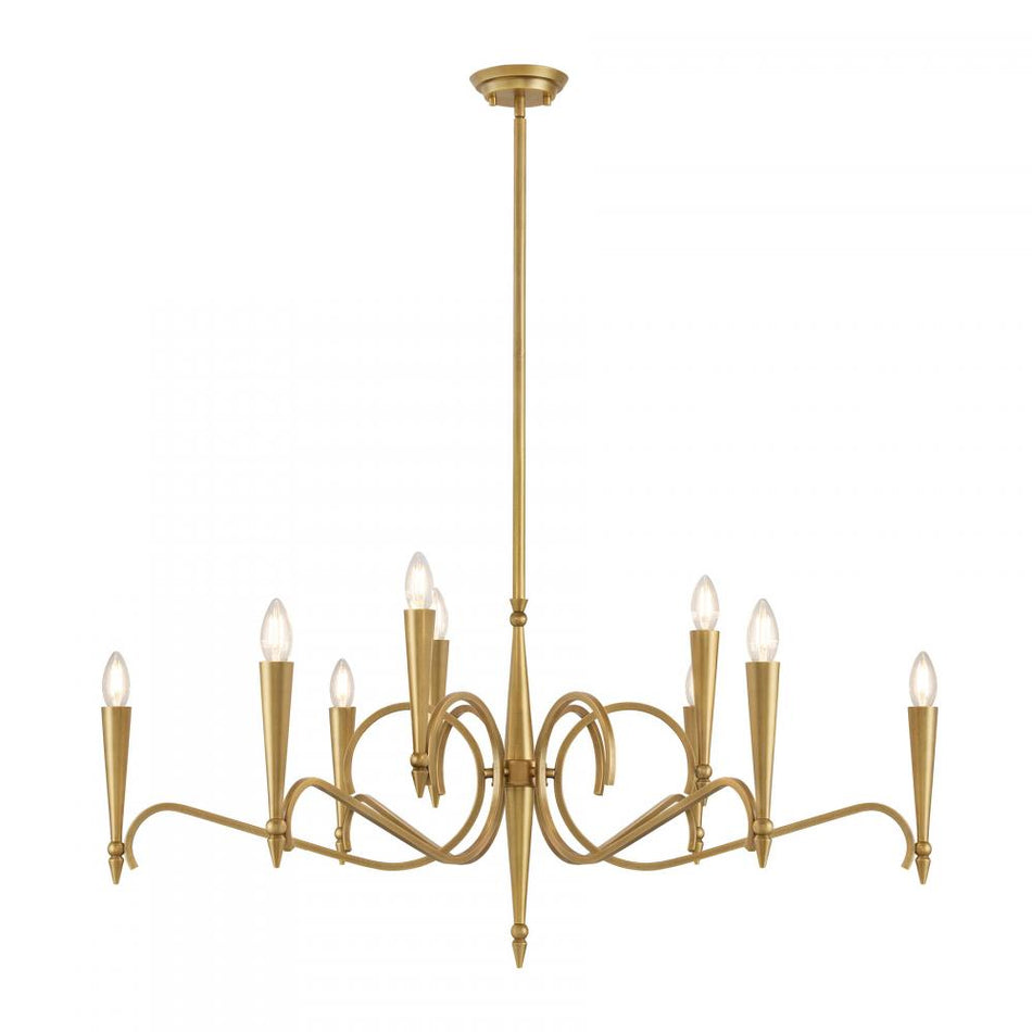 9 Light Chandelier from the Tremont Collection