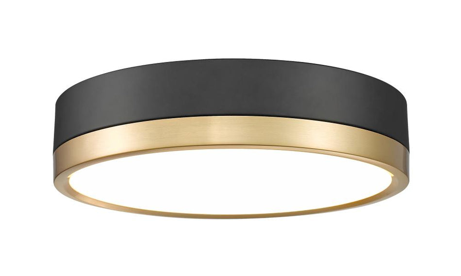 Contemporary Drum Shade Flush Mount from the Algar Collection