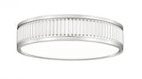 Contemporary Drum Shade Flush Mount from the Stari Collection