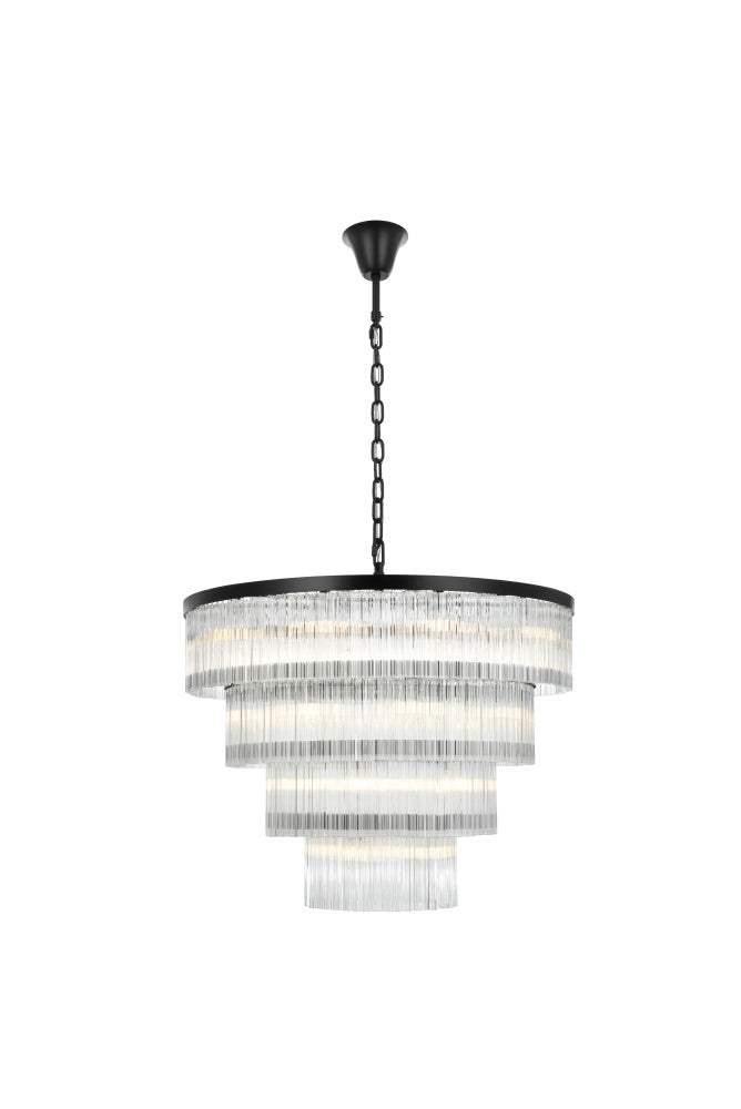 Modern Chandelier from the Harlow Collection