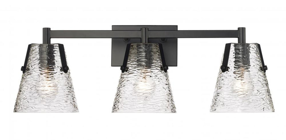 Transitional Vanity Light from the Analia Collection