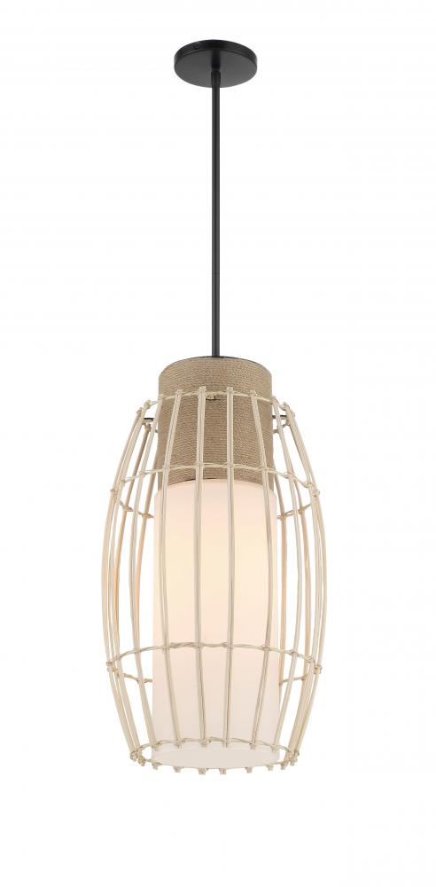Modern Down Pendant from the Watermill by Robin Baron Collection
