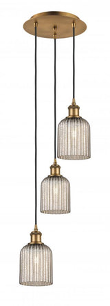 Traditional Multi Light Pendant from the Athens Water Glass Collection