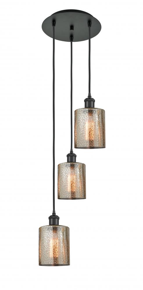 Traditional Multi Light Pendant from the Athens Water Glass Collection