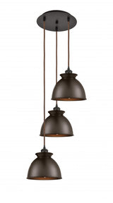 Traditional Multi Light Pendant from the Athens Water Glass Collection