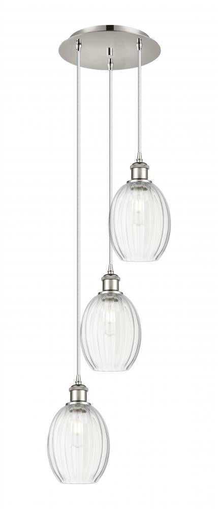 Traditional Multi Light Pendant from the Athens Water Glass Collection