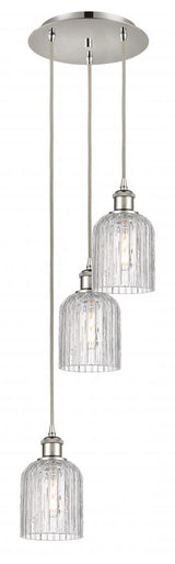 Traditional Multi Light Pendant from the Athens Water Glass Collection