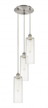 Traditional Multi Light Pendant from the Athens Water Glass Collection
