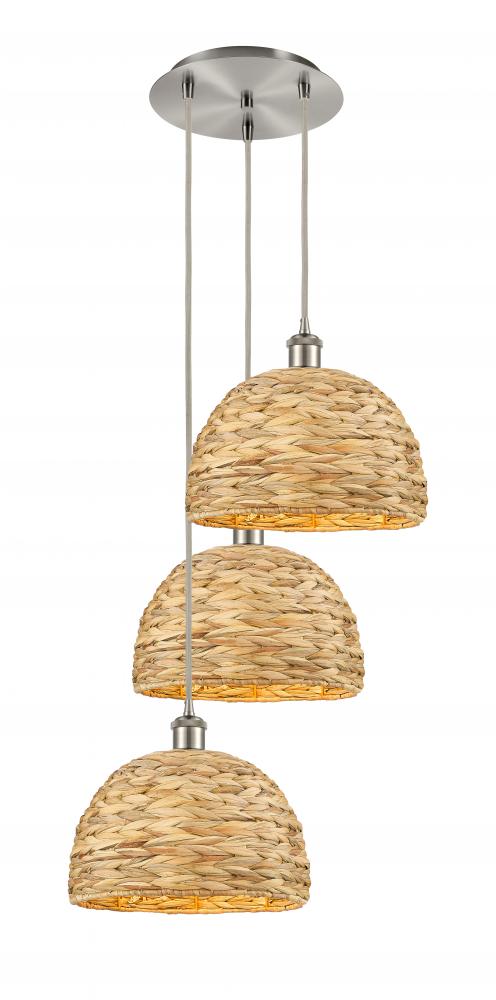 Traditional Multi Light Pendant from the Athens Water Glass Collection