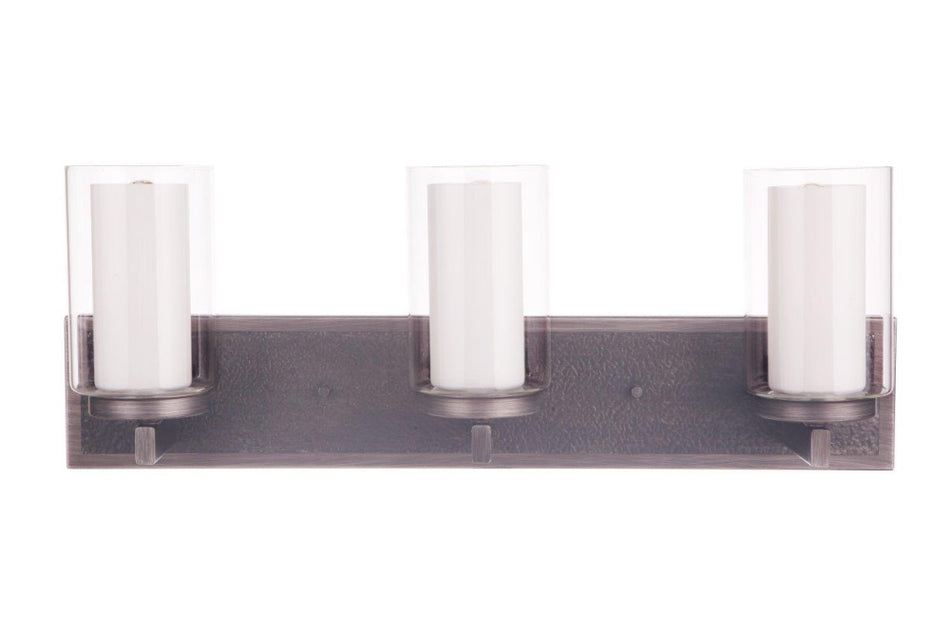 Transitional Vanity Light from the Texture Collection