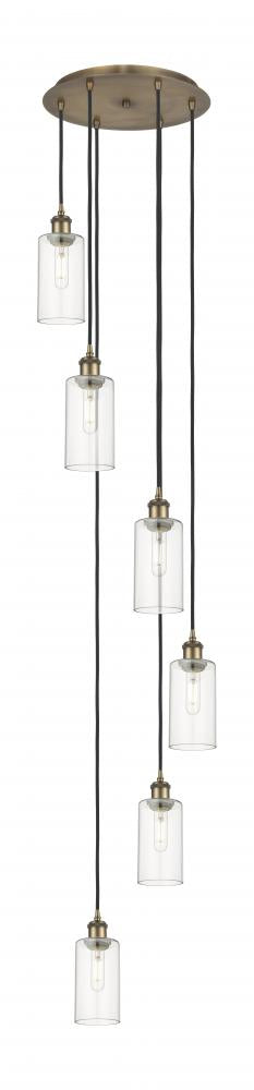 Multi Light Pendant from the Crown Point Collection